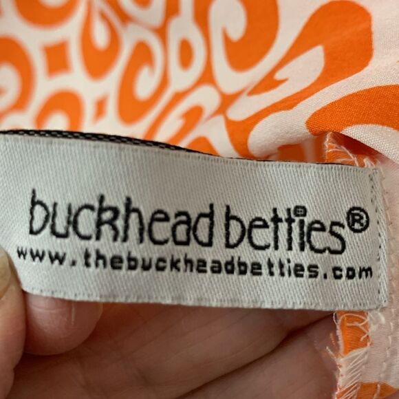 Buckhead Betties Size Medium dress with ruffle sleeves and scoop neck - Picture 5 of 9